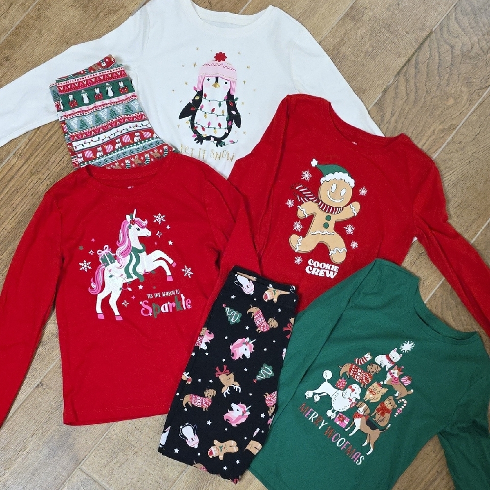 Festive Holiday Pajama Set for Kids